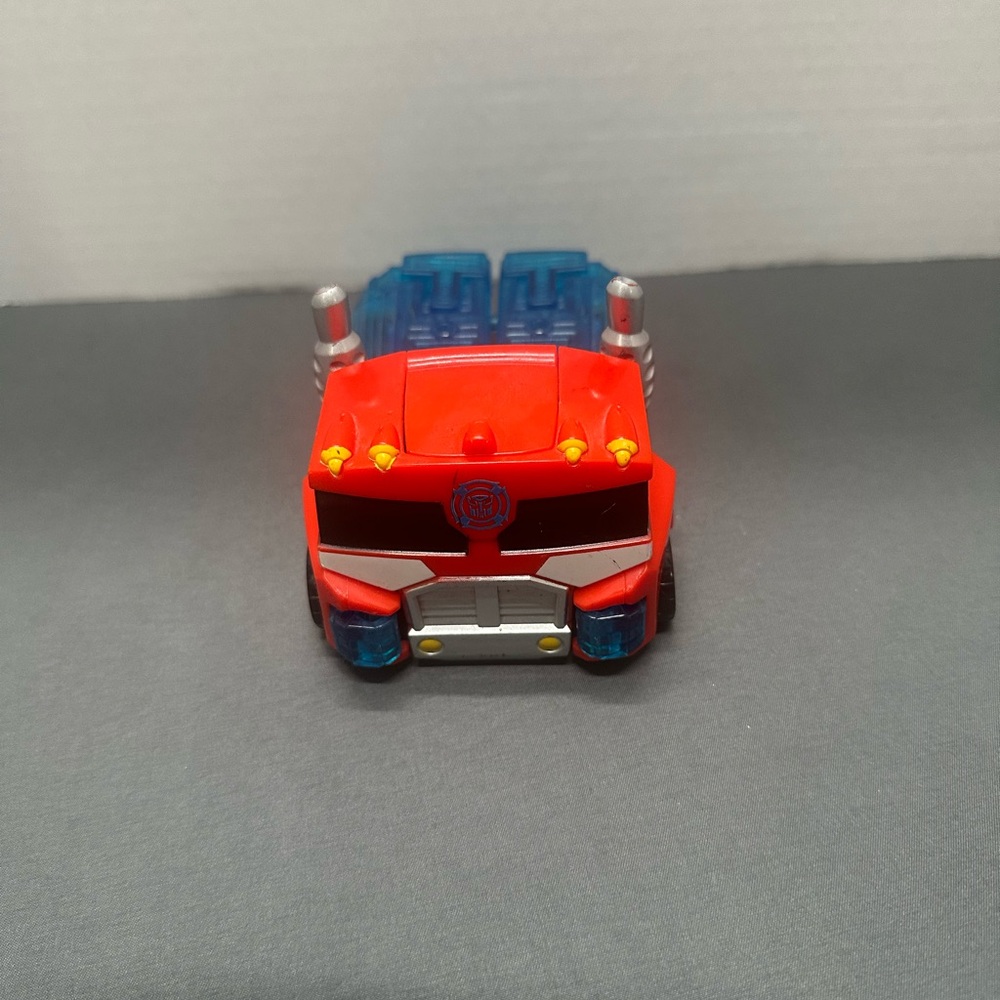 Transformers Rescue Bots Optimus Prime 6 Inch Figure Truck Hasbro Playskool
